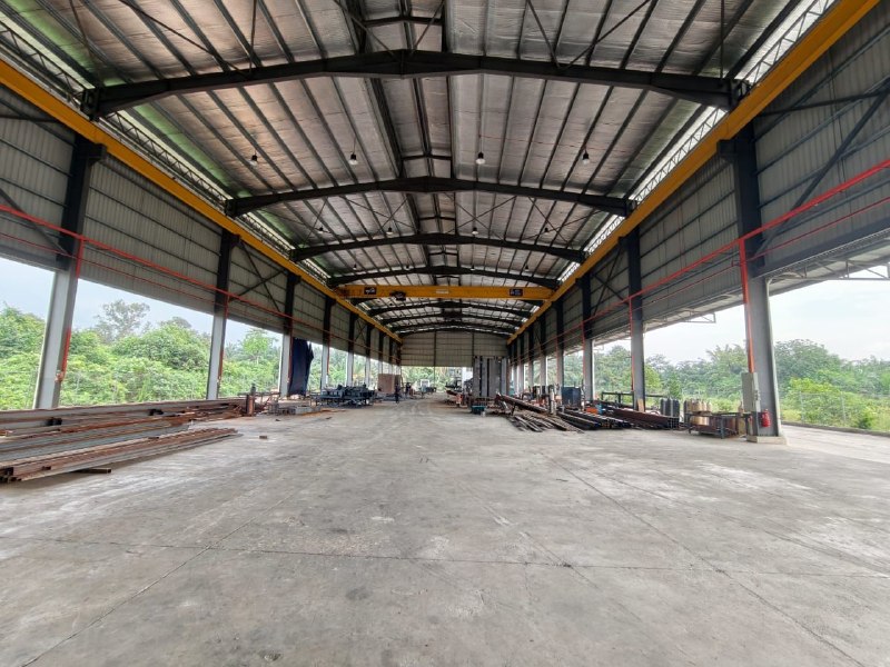 Jalan Sungai Burung, Pekan Nanas — 1.5-storey detached factory / open shed for Rent — photo 3
