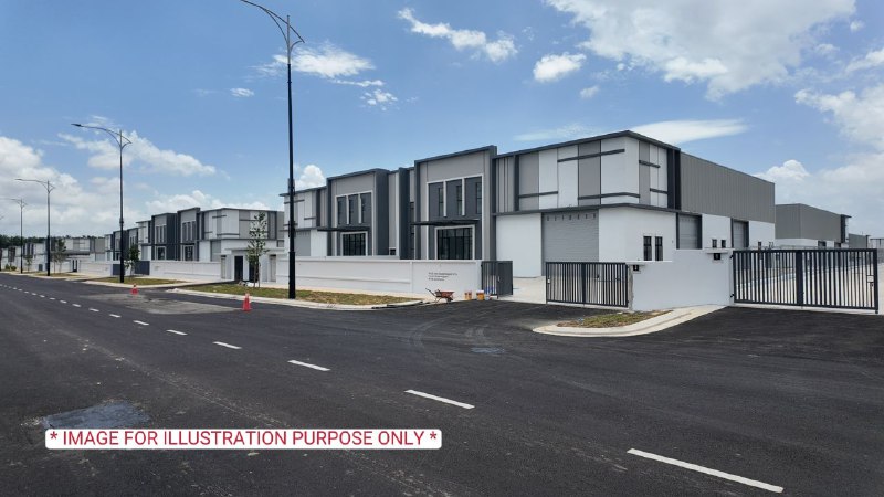 Eco Business Park (Phase 3) @ Dato Onn / Kempas — 1 Storey Semi-detached Factory for Sale — photo 3