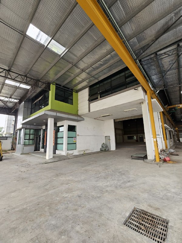 Desa Cemerlang — Semi-detached factory for Rent (22,262 sqft built-up)