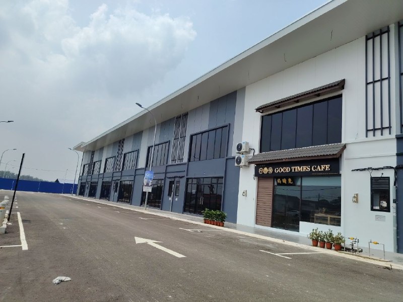 K-City Indahpura — 1.5 storey Terrace Factory (Retail Warehouse) for Rent — photo 1