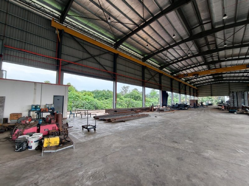 Jalan Sungai Burung, Pekan Nanas — 1.5-storey detached factory / open shed for Rent — photo 4