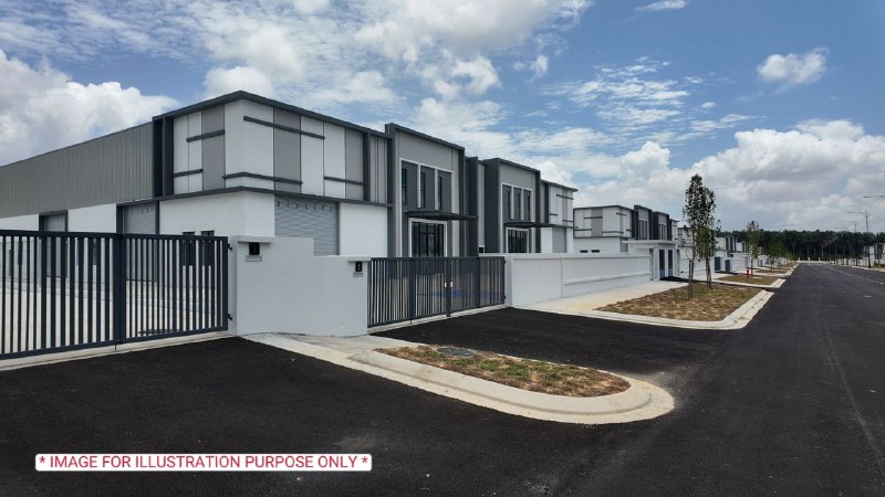 Eco Business Park (Phase 3) @ Dato Onn / Kempas — 1 Storey Semi-detached Factory for Sale — photo 2