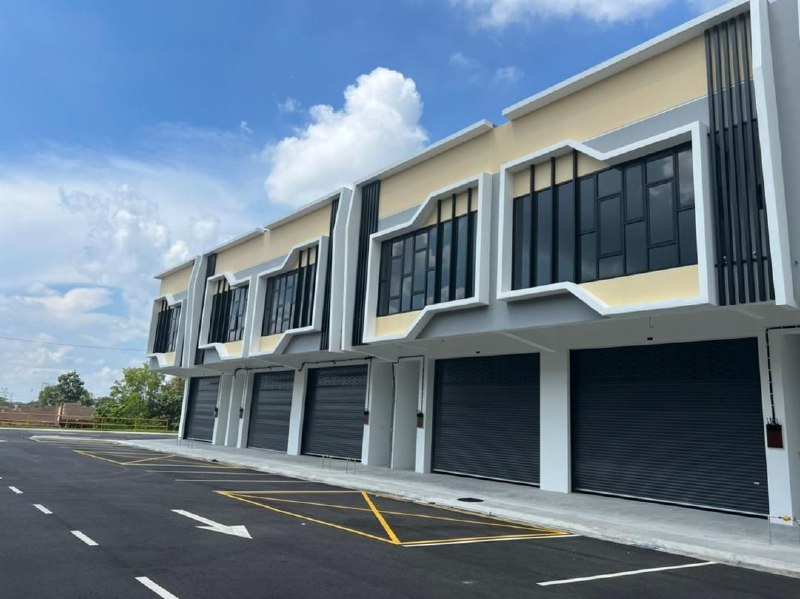 Jalan Bistari x, Taman Industri Jaya, Skudai. — Double Storey of Terrace Factory for Rent