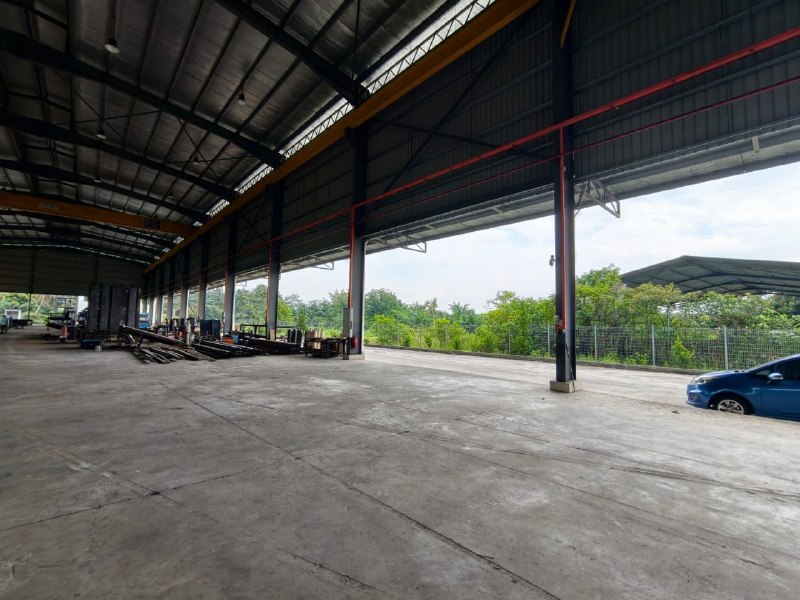 Jalan Sungai Burung, Pekan Nanas — 1.5-storey detached factory / open shed for Rent — photo 5