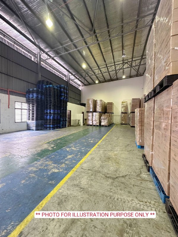 Kempas Utama Semi-Detached Factory for Sale — 5,600 sqft Built-Up