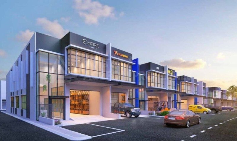 Empire Park, Kulai — Single Storey Terrace Factory Corner Lot for Sale or Rent